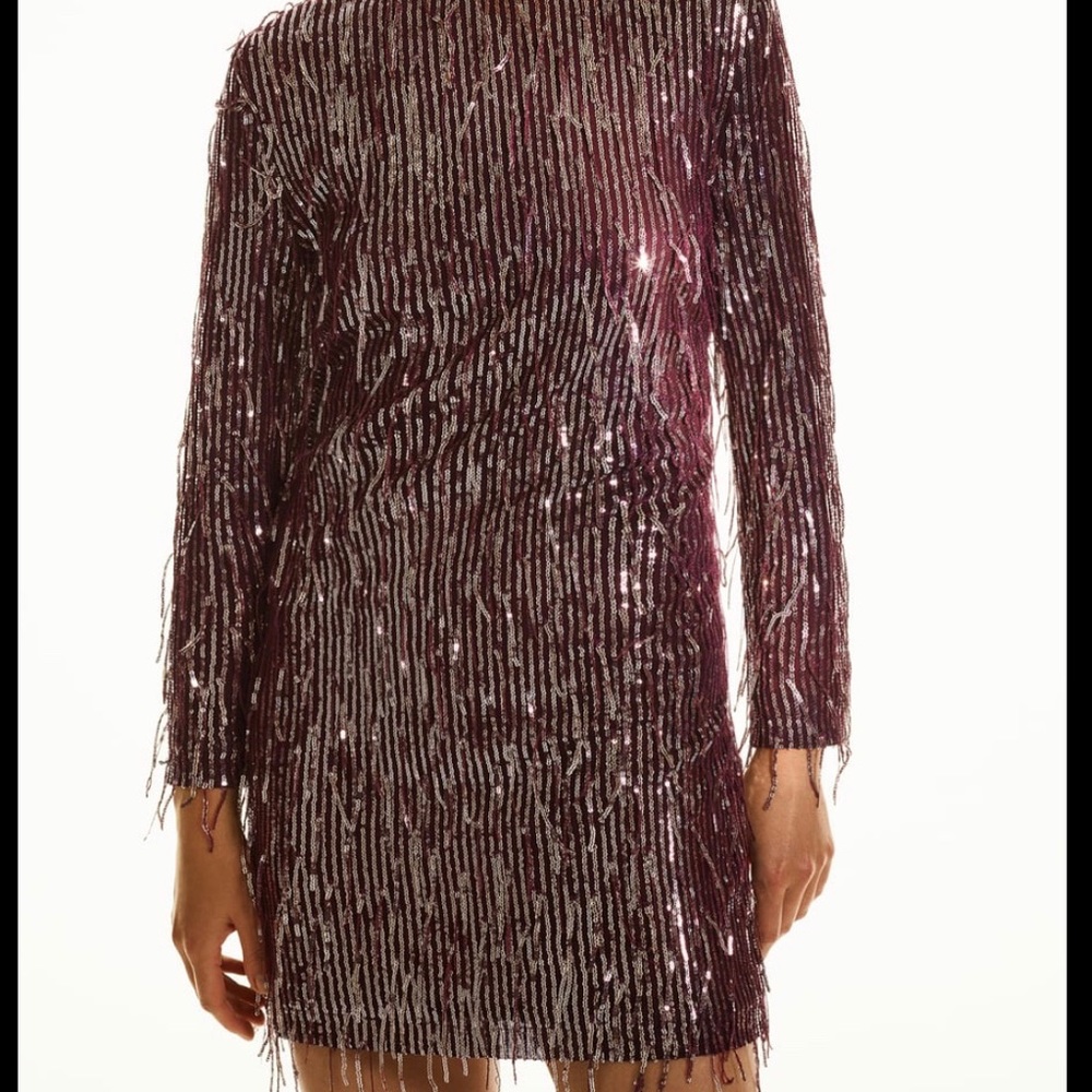 Zara sequin dress - S